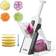 5 in-1 Multi-functional Manual Vegetable Slicer Cutter & Chopper