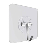 Transparent Single Hook (10 Pcs Packet)