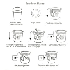 Mini Washing Machine - 1 Pc