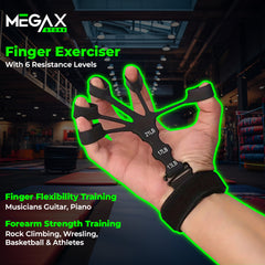 finger flexibility training and hand Gripper