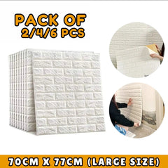 Brick wall sticker  Pack of Two